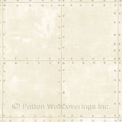 LL36231 Steel Tile Wallpaper Creams Illusions Norwall Wallcovering