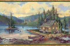Echo Lake Wallpaper Border