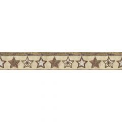 Lake Forest Lodge Twig Stars Border