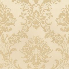 MD29435 In Register Classic Damask Wallpaper Dark Cream Silk Impressions 2 Norwall Wallcovering