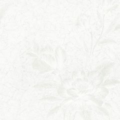 MD29448 In Register Grand Floral Wallpaper Pearl, White Silk Impressions 2 Norwall Wallcovering