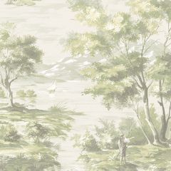 MH36515 La Campagne Wallpaper Green Manor House Norwall Wallcovering