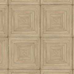 MH36528 Parquet Wallpaper Ochre, Brown Manor House Norwall Wallcovering