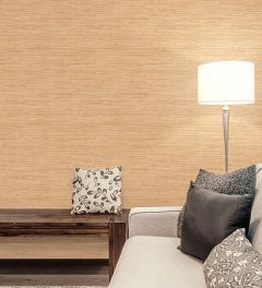 NT33704 Grasscloth Wallpaper Oche, Cream, Beige Wall Finishes Norwall Wallcovering