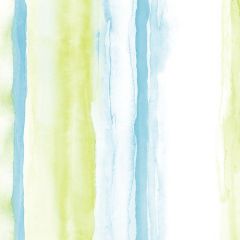PA34207 Beach Stripe Wallpaper Green, Aqua Paradise Norwall Wallcovering