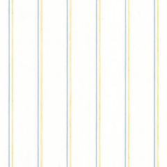 PP27796 Thin Stripe Wallpaper Yellow, Blue Pretty Prints 4 Norwall Wallcovering