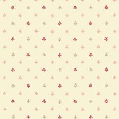 PP27818 Lulu Spot Wallpaper Cream, Burgundy, Beige, Pink Pretty Prints 4 Norwall Wallcovering