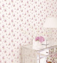 PP35510 Rhiannon Trail Wallpaper Purple, Pink, Green Pretty Prints 4 Norwall Wallcovering