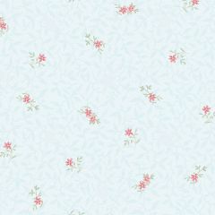 PP35513 Isabella Wallpaper Teal, Pink, Sage Pretty Prints 4 Norwall Wallcovering