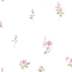PP35522 Red Rose Spot Wallpaper Pink Pretty Prints 4 Norwall Wallcovering