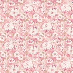 PP35532 Daisy Chain Wallpaper Red, Pink, Beige Pretty Prints 4 Norwall Wallcovering