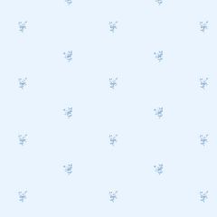 PR33846 Mini Daisy Wallpaper Blue Floral Prints 2 Norwall Wallcovering