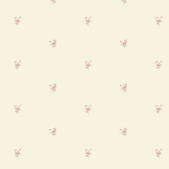 PR33847 Mini Daisy Wallpaper Dark Yellow, Pink, Green Floral Prints 2 Norwall Wallcovering
