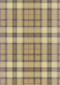 Green/Beige Plaid Wallpaper