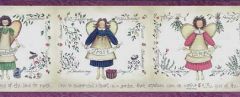 Garden Angel Wallpaper Border