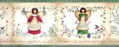 Green Angel Wallpaper Border