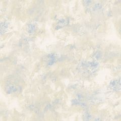 RG35749 Textured Leaves Wallpaper Blue, Beige Rose Garden 2 Norwall Wallcovering