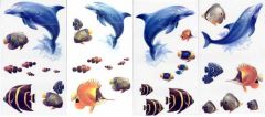 Under the Sea Peel and Stick Cutouts