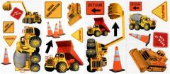 Under Construction Peel and Stick Cutout