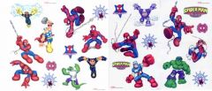 Spiderman Peel and Stick Cutouts