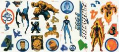 Fantastic Four Peel and Stick Cutouts