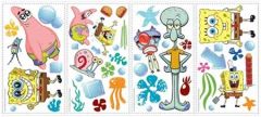 Spongebob Peel and Stick Appliques