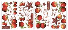 Country Apples Peel and Stick Wall Decals