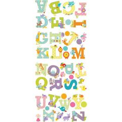 Animal Alphabet Wall Decal Stickers - RoomMates
