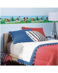 RoomMates RMK1505BCS Mickey and Friends Peel & Stick Border