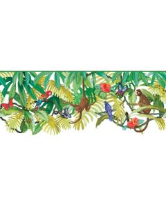 Up In The Treetops Jungle Wallpaper Border SB7706BD 