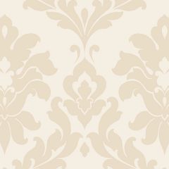 SD25711 Plaza Damask Wallpaper Beige, Cream Stripes & Damasks 3 Norwall Wallcovering
