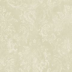 SD36104 Canvas Damask Wallpaper Green, Cream Stripes & Damasks 3 Norwall Wallcovering