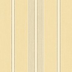 SD36115 Cushion Stripe Wallpaper Yellow, Metallic Gold, Cream Stripes & Damasks 3 Norwall Wallcovering