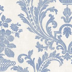 SD36153 Sari with Texture Wallpaper Beige, Blue Stripes & Damasks 3 Norwall Wallcovering