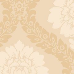 SH34518 Daisy Damask Wallpaper Beige Shades Norwall Wallcovering