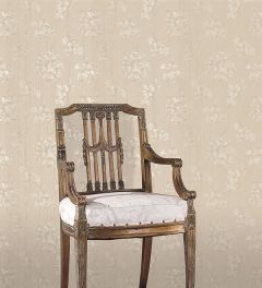 SK34705 In Register Floral Moiré Wallpaper Taupe Simply Silks 3 Norwall Wallcovering