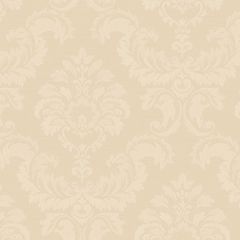 SK34719 Damask Emboss Wallpaper Cream Simply Silks 3 Norwall Wallcovering