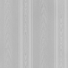 SK34747 Medium Moiré Stripe Wallpaper Metallic Silver Simply Silks 3 Norwall Wallcovering