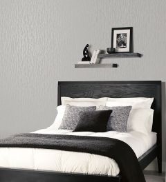SK34749 Textile Wallpaper Metallic Silver Simply Silks 3 Norwall Wallcovering