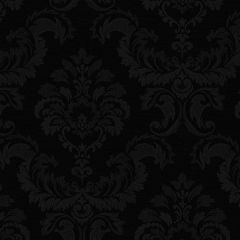 SK34750 Damask Emboss Wallpaper Black Simply Silks 3 Norwall Wallcovering
