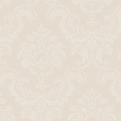 SK34763 Damask Emboss Wallpaper Light Cream, Beige Simply Silks 3 Norwall Wallcovering