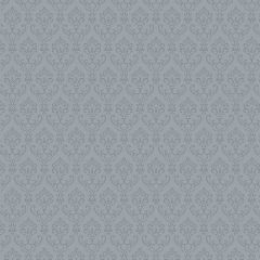SK34770 Small Damask Wallpaper Blue Simply Silks 3 Norwall Wallcovering