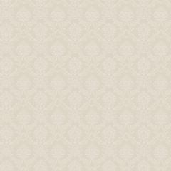 SL27564 Mini Damask Wallpaper Taupe, Pearl Classic Silks 2 Norwall Wallcovering