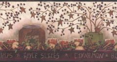 Candle and Potpourri Wallpaper Border SM05131B  - Only 3 left