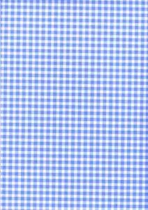 White and Blue Gingham Check Wallpaper