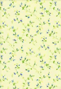 Yellow Floral Wallpaper