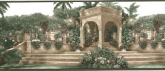 Mediterranean Landscape Wallpaper Border SP76471