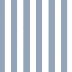 ST36903 1.25" Regency Stripe Wallpaper Blue, Denim Simply Stripes 3 Norwall Wallcovering