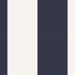 SY33943 5.25" Stripe Wallpaper Navy, White Simply Stripes 2 Norwall Wallcovering
