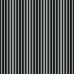 SY33957 6mm Stripe Wallpaper Black, Metallic Silver Simply Stripes 2 Norwall Wallcovering